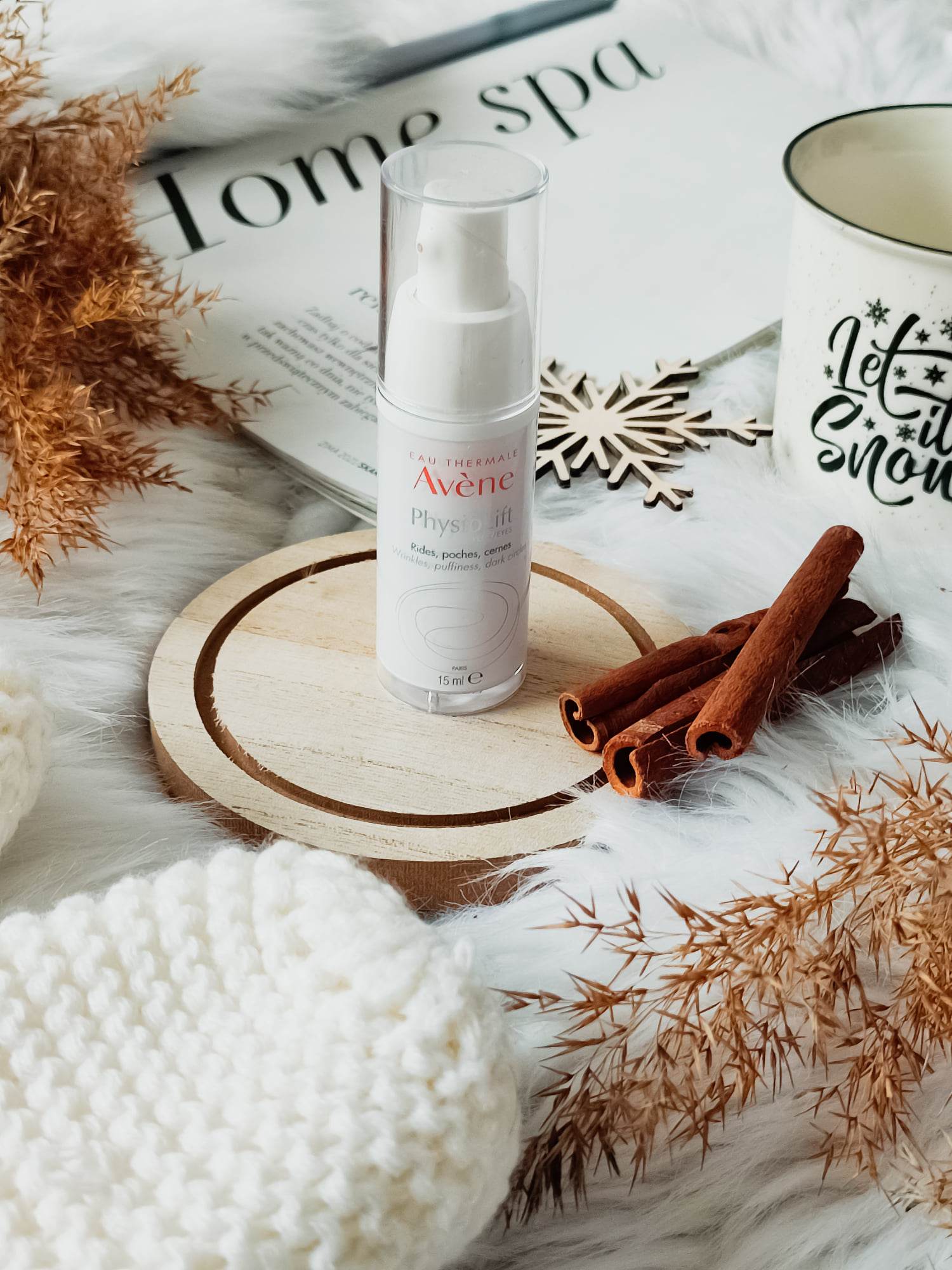 Avène PhysioLift krem pod oczy przeciw zmarszczkom, opuchnięciom i cieniom pod oczami